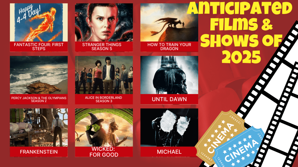 Anticipated Movies & TV Shows of&nbsp;2025